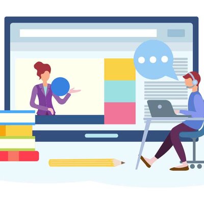 Timeline: Educación en línea y a distancia