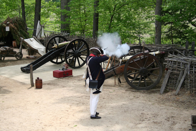 Yorktown, Virginia: The last Battle of the Revolutionary war.