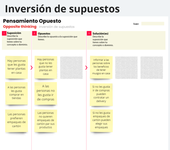 Inversión de supuesto