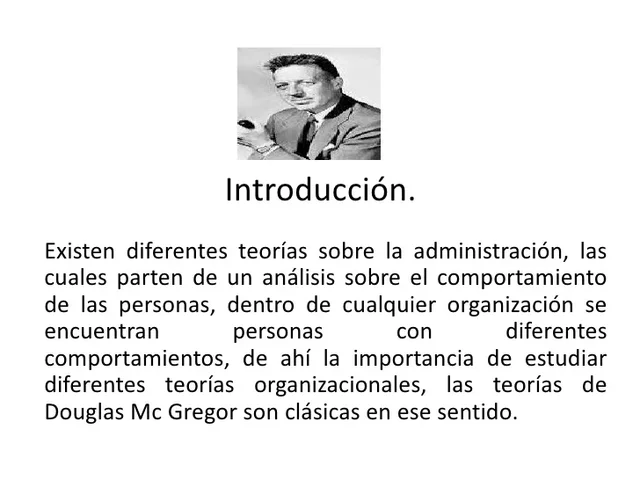 Douglas McGregor (1906-1964)