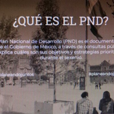 Timeline: Plan Nacional de Desarrollo de 1983-2019