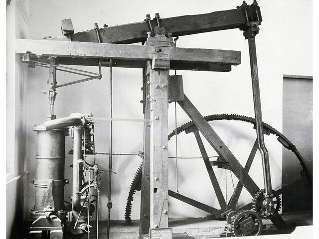 The first productive steam engine