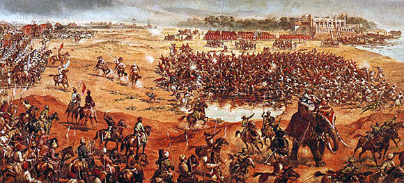 British victory in the battle of plassey