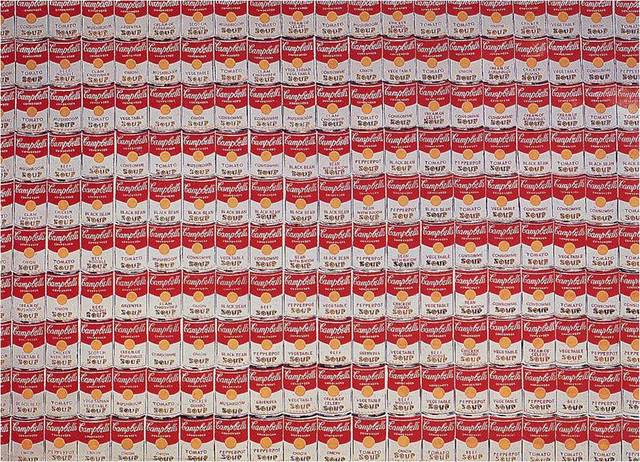 Andy Warhol. 200 Campbell Soup Cans, 1962