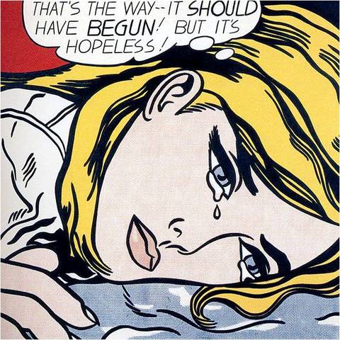 Roy Lichtenstein. Hopeless, 1963