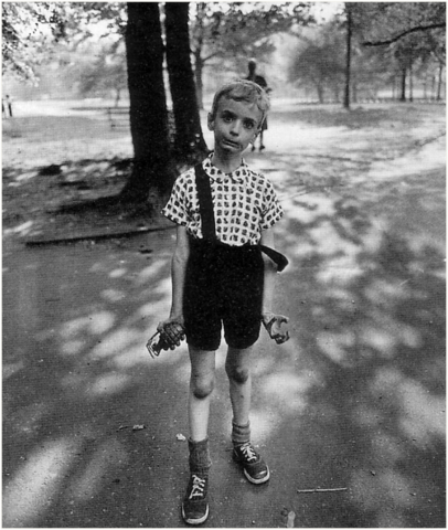 Diane Arbus. Child with Toy Hand Grenade, New York, 1962