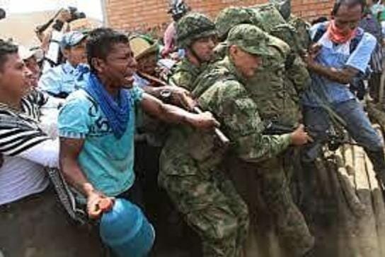 Causas belicas o desplazamineto forzado