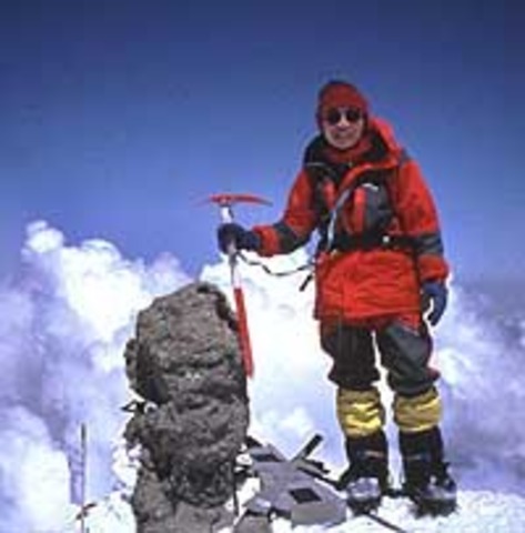 Junko Tabei climbs Mt. Everast