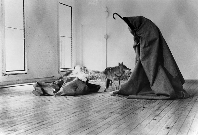 Joseph Beuys. I Like America and America Likes Me, 1974