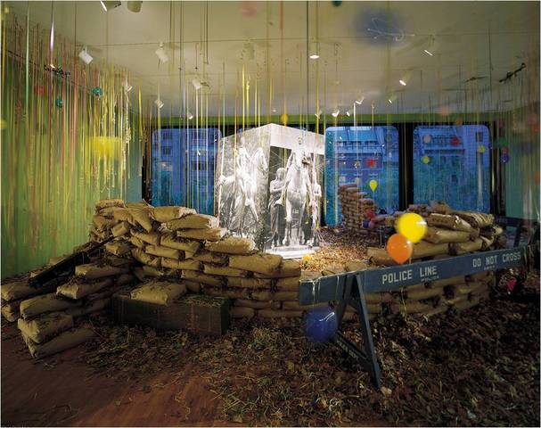 David Hammons. Public Enemy, 1991