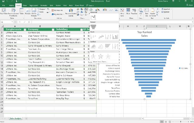 MICROSOFT EXCEL 17.0