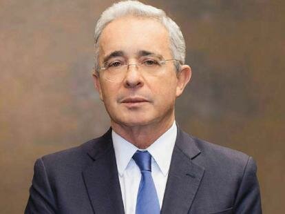 El presidente Álvaro Uribe