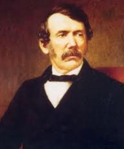 David Livingstone sails to Africa