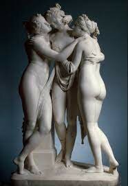 Le tre Grazie di Canova