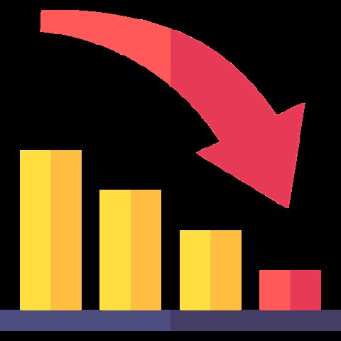 A decrease in the prison system