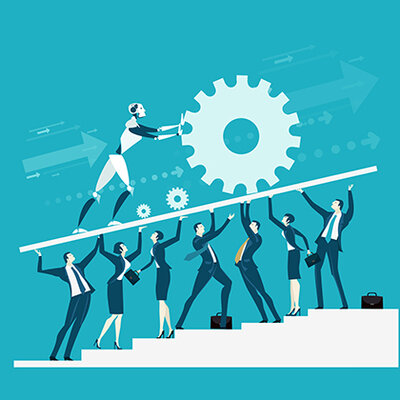 Timeline: Linea de tiempo sobre el cambio en los negocios.