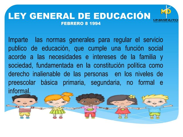 Ley General de Educación