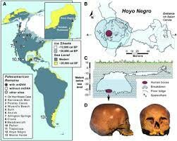 Restos humanos más antiguos en América.