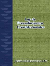 Ley de Procedimientos Constitucionales