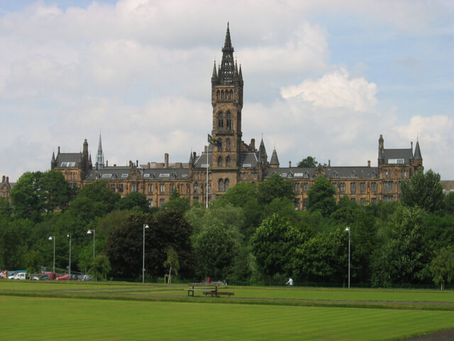 Escocia: Universidad de Glasgow
