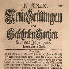 El primer periódico del mundo