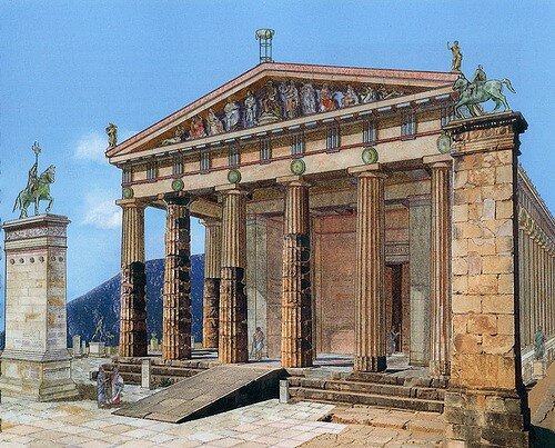 Templo de Apolo en Delfos