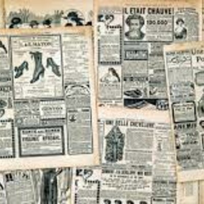 Timeline: LA PUBLICIDAD EN LA HISTORIA