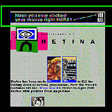 El primer banner publicitario de Internet