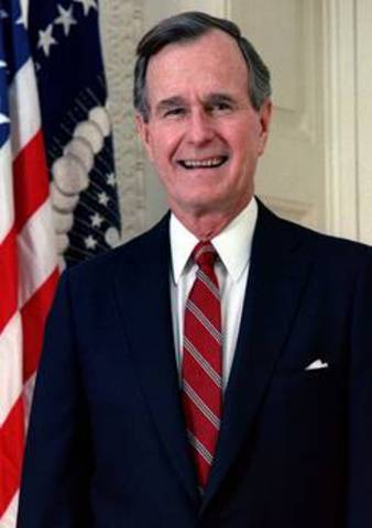 George H. W. Bush Wins Election