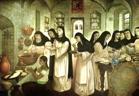Cocina conventual: Siglo XVI