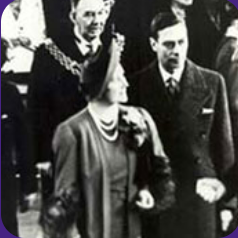 KING GEORGE VI AND QUEEN ELIZABETH VISIT BOURNVILLE