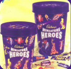 CADBURY HEROES LAUNCHED