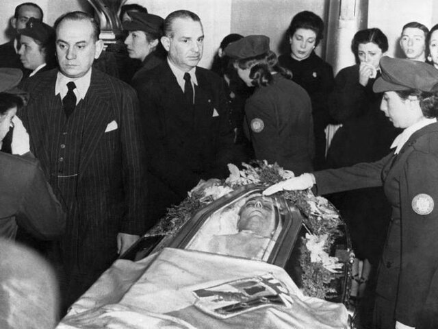 Fallecimiento de Eva Perón