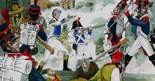 Participa por primera vez en un combate