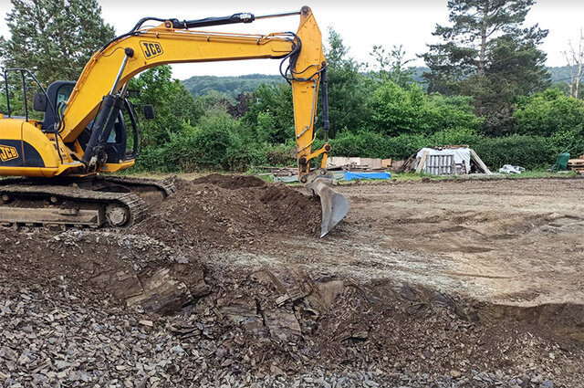 Excavation Work Completed