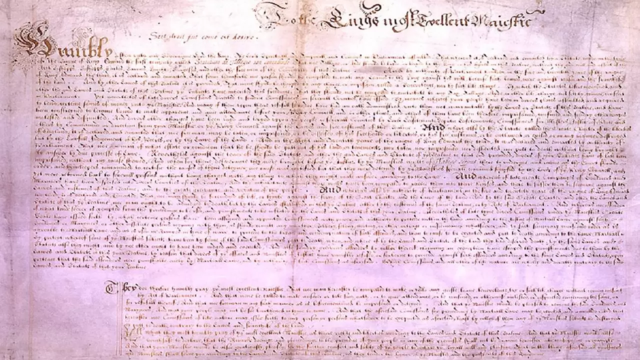 A Petição de Direitos (1628)