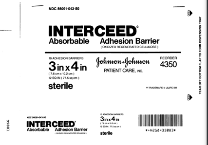 Approval of GYNECARE INTERCEED