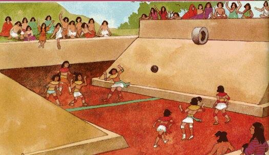 El juego de pelota en America