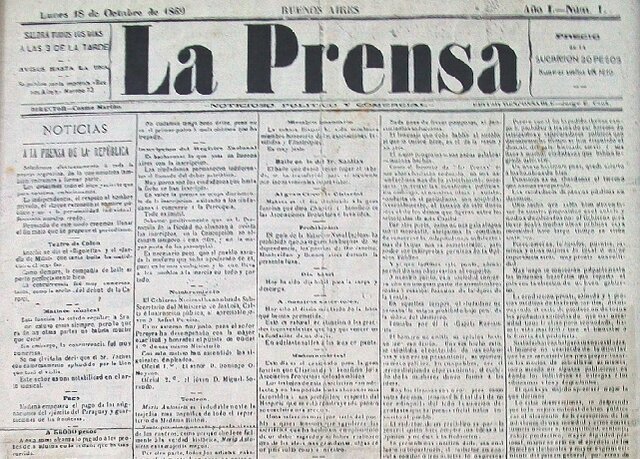 Primera aparición de Perón como agente político