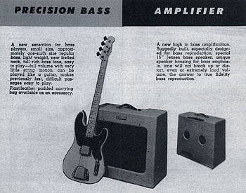 Fender's Repair Service shop closed, Precision Bass and Bassman amp introduced