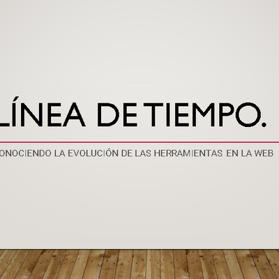 Timeline: LINEA DEL TIEMPO EVOLUCIÓN DE LA WEB 1.0 A LA Web 5.0,