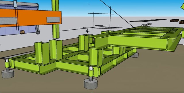 Diseño explosivo para mostrar detalle construcción