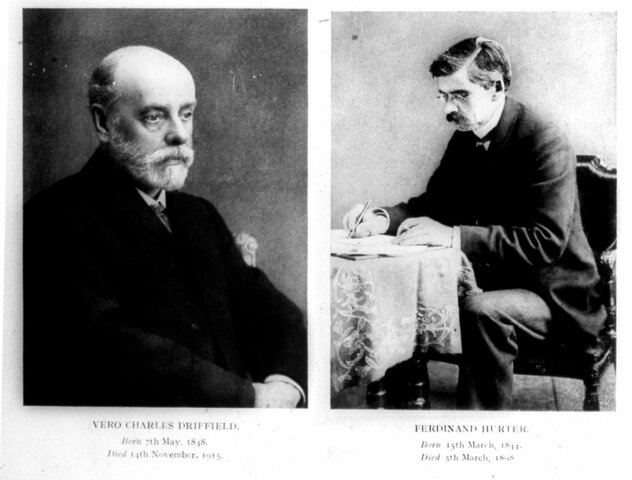 Ferdinand Hurter 1844-1898 y Vero Charles Driffield 1848-1815