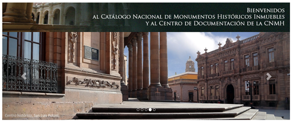 Publicación digital del Catalogo Nacional de Monumentos Históricos