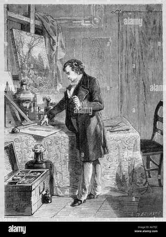 Louis Jacques Mandé Daguerre (1789 - 1851)