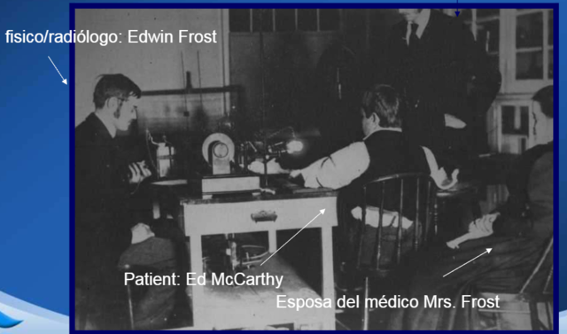 Primera clínica radiográfica