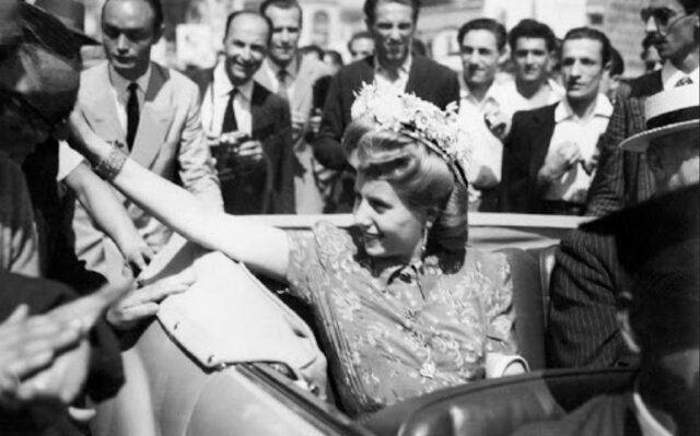 Gira europea de Evita