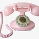 139 1399308 clipart telephone retro telephone pink retro phone png