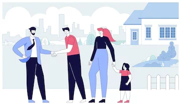 Mi tía Mónica y mi prima-hermana mudan de casa