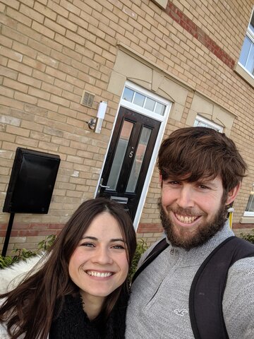 Nuestra casa. Daniel, Christopher y yo